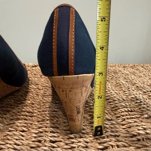 Tommy Hilfiger Tawnisha Cork Wedges - Picture 12 of 12